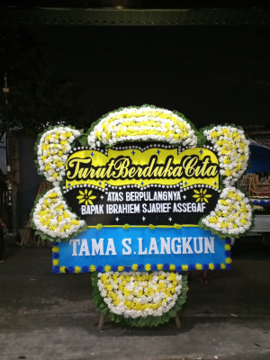 Papan Bunga Duka di Patani Barat