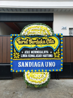 Papan Bunga Duka di Patani Barat