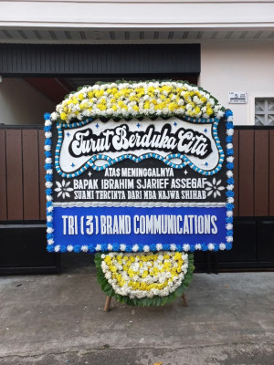 Papan Bunga Duka di Patani Barat